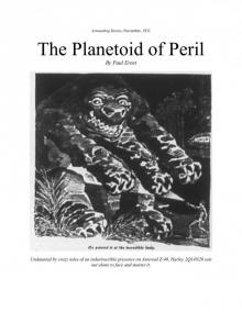The Project Gutenberg eBook of The Planetoid Of Peril, by Paul Read online