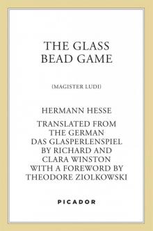 The Glass Bead Game Read online