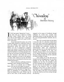 “Chivalry” by Gordon Young Read online