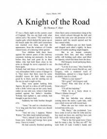 A Knight of the Road Read online
