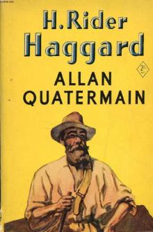 Allan Quatermain Read online