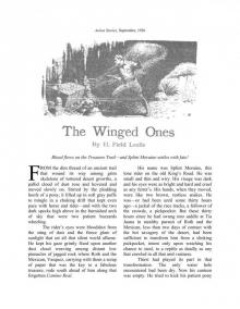 The Winged Ones by H Read online