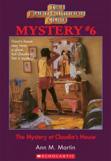 The Mystery at Claudia's House Read online