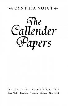 The Callender Papers Read online