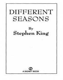 Different Seasons Read online