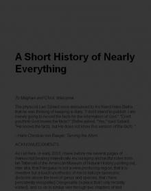 A Short History of Nearly Everything Read online