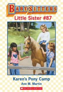 Karen's Pony Camp Read online