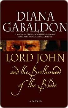 Lord John and the Brotherhood of the Blade Read online