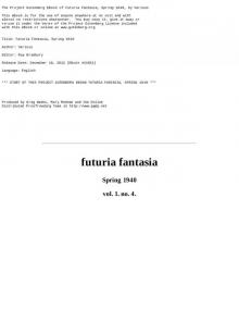 Futuria Fantasia, Spring 1940 Read online