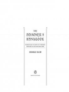 The Poisoner's Handbook Read online