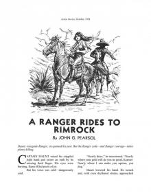A Ranger Rides to Rimrock by John G Read online