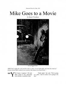 Mike Goes to a Movie by Stuart Friedman Read online