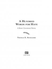 A Hundred Words for Hate Read online