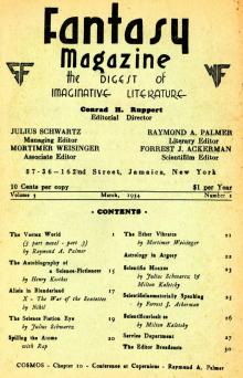 The Fantasy Fan, March, 1934 Read online