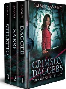 Crimson Daggers- The Complete Trilogy Read online