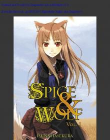 spice & wolf v3 Read online