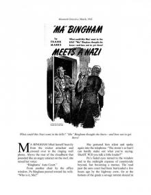 “Ma” Bingham Meets A Nazi by Frank Marks Read online