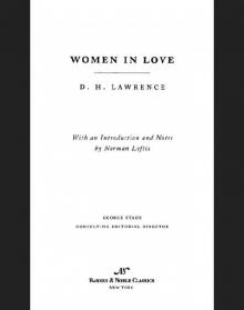 Women in Love (Barnes & Noble Classics Series) Read online