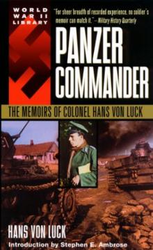 Hans Von Luck - Panzer Commander Read online