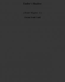 Ender's Shadow ew-6 Read online