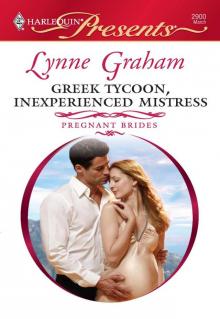 Greek Tycoon, Inexperienced Mistress Read online