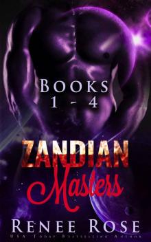 Zandian Masters Books 1-4: Alien Warrior Romance Read online