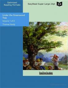 Under the Greenwood Tree Read online