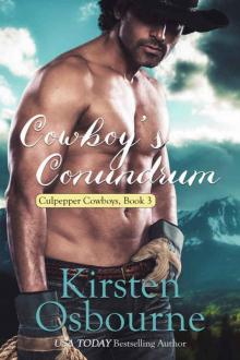 Cowboy's Conundrum (Culpepper Cowboys Book 3) Read online