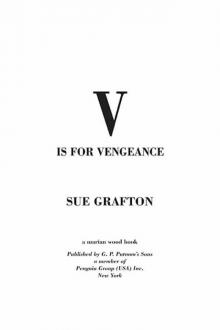 V  is for Vengeance Read online