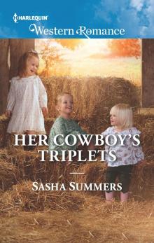 Her Cowboy's Triplets Read online