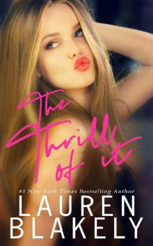 The Thrill of It (No Regrets Book 2) Read online