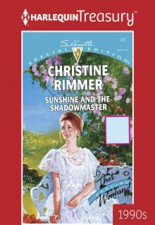 Sunshine and the Shadowmaster Read online