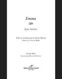 Emma (Barnes & Noble Classics Series) Read online