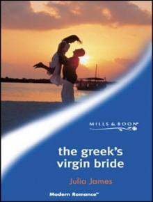 The Greek's Virgin Bride Read online