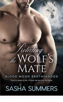 Protecting the Wolf's Mate (Blood Moon Brotherhood) Read online