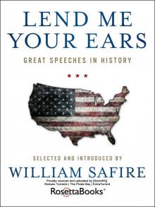 Lend Me Your Ears: Great Speeches in History Read online