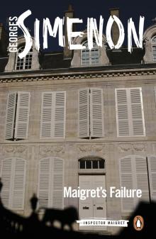 Maigret's Failure Read online