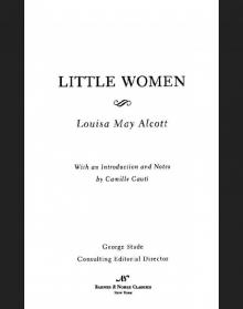 Little Women (Barnes & Noble Classics Series) Read online