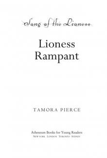 Lioness Rampant (Song of the Lioness) Read online