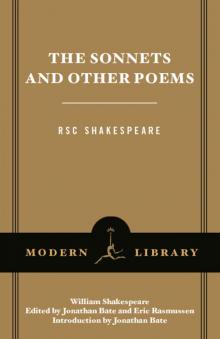 The Sonnets and Other Poems Read online