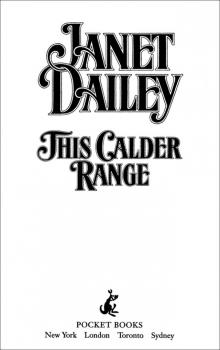 This Calder Range Read online