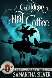 A Cauldron of Hot Coffee: Enchanted Enclave Mysteries Books 1-3 Read online