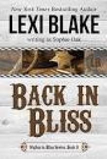 Back in Bliss (Nights in Bliss, Colorado Book 9) Read online