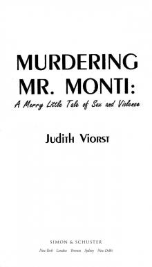 Murdering Mr. Monti Read online