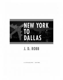 New York to Dallas Read online
