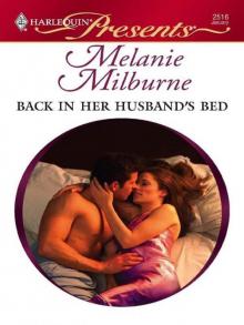 Back In Her Husband's Bed (Bedded By Blackmail) Read online