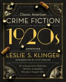 Classic American Crime Fiction of the 1920s Read online