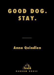 Good Dog. Stay. Read online