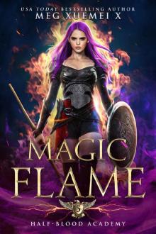 Half-Blood Academy 5: Magic Flame: a Reverse Harem Fantasy Romance