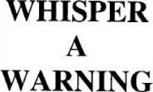 Whisper a Warning Read online